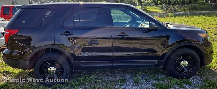 image for item LL9262 2015 Ford Explorer Police Interceptor  SUV
