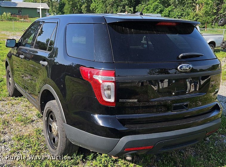 image for item LL9262 2015 Ford Explorer Police Interceptor  SUV