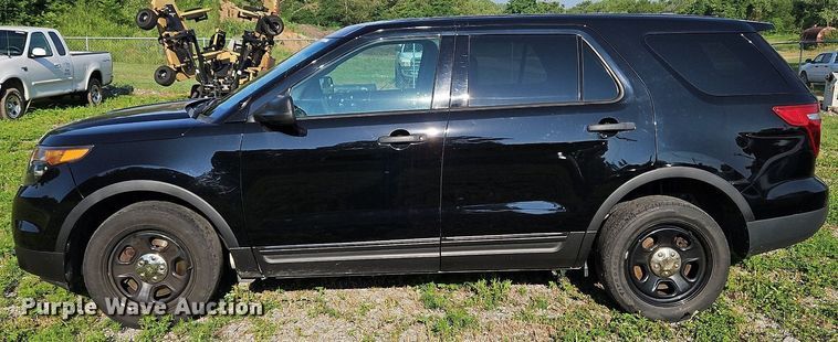image for item LL9262 2015 Ford Explorer Police Interceptor  SUV