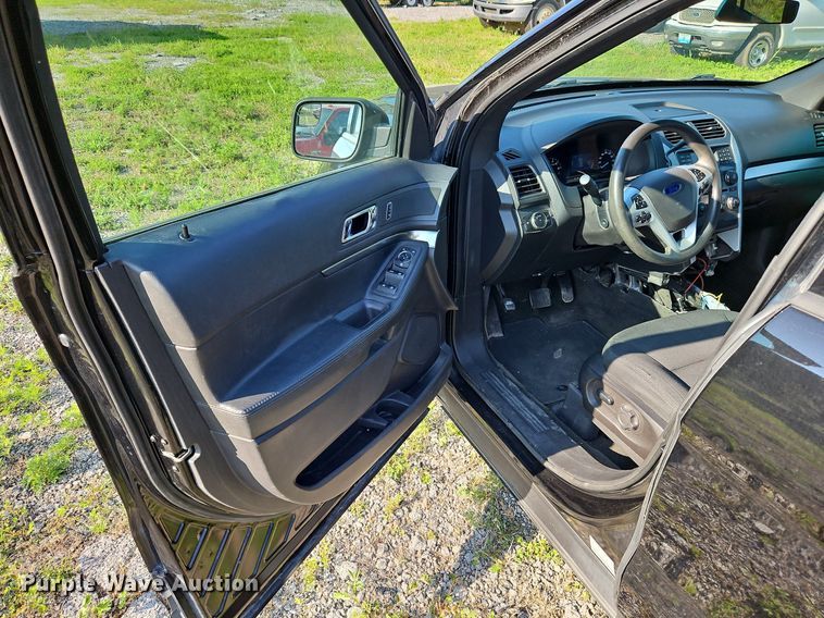 image for item LL9262 2015 Ford Explorer Police Interceptor  SUV