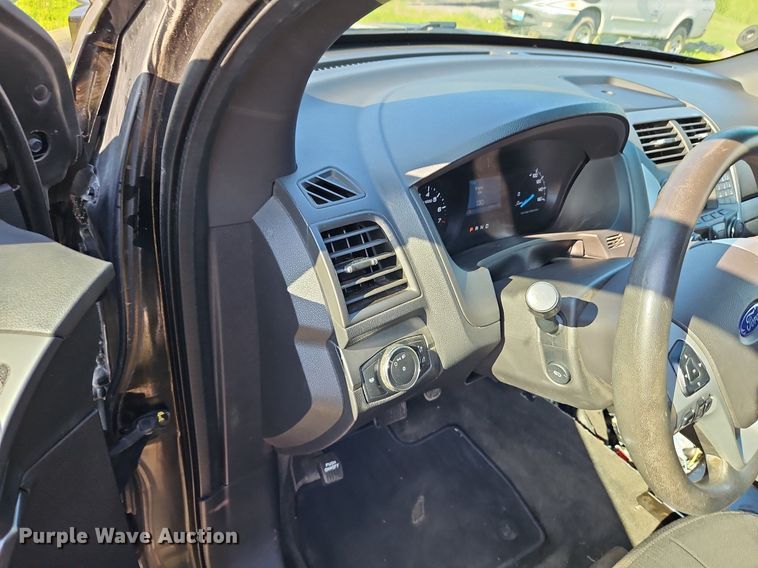 image for item LL9262 2015 Ford Explorer Police Interceptor  SUV