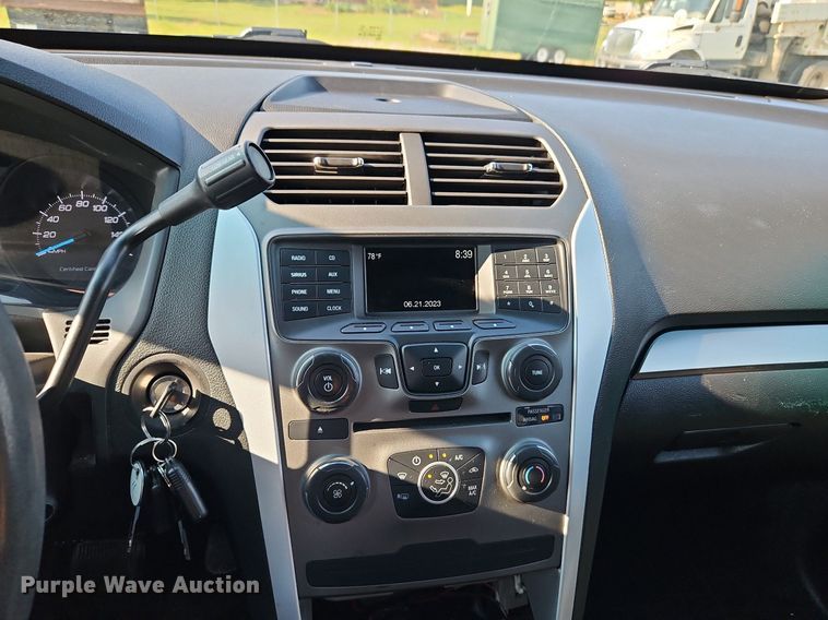 image for item LL9262 2015 Ford Explorer Police Interceptor  SUV