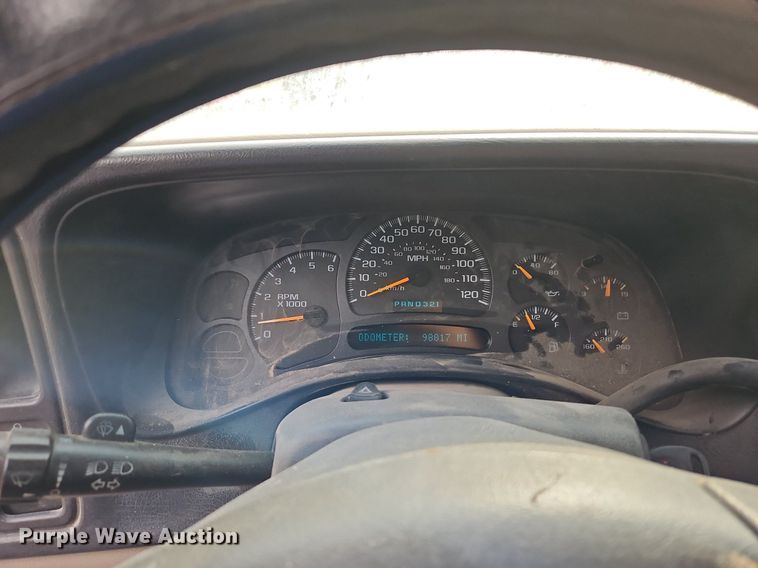 image for item LL9276 2003 Chevrolet Silverado 1500  Ext. Cab pickup truck