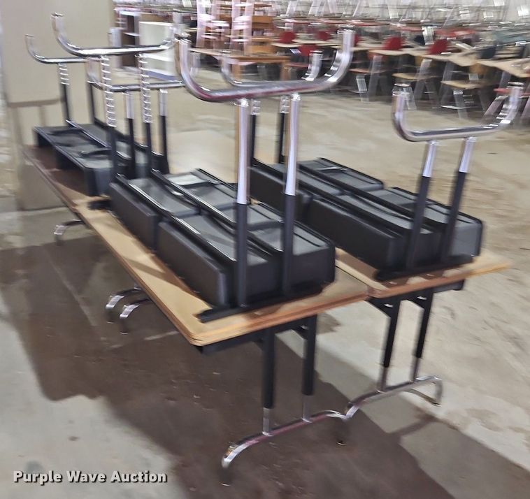 image for item LM9034 (7) double seat desks