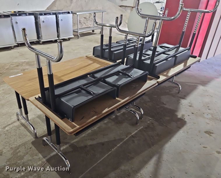 image for item LM9034 (7) double seat desks
