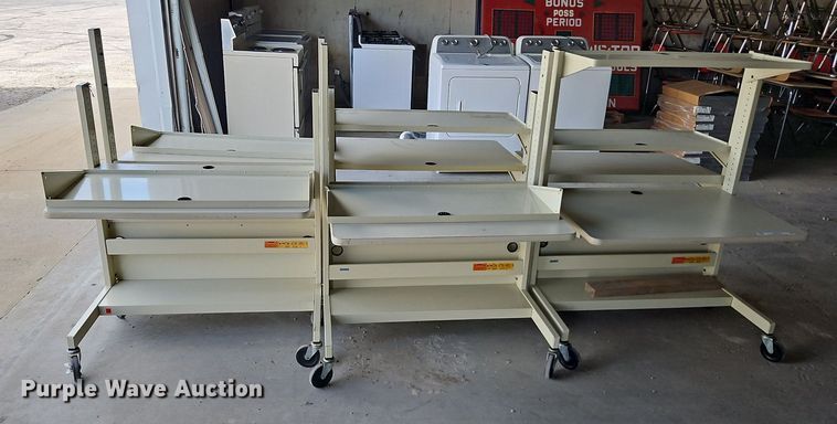 image for item LM9045 (6) computer carts