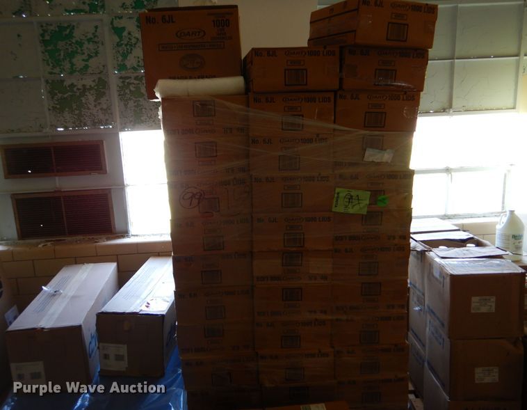 image for item LS9254 Dart  plastic lids