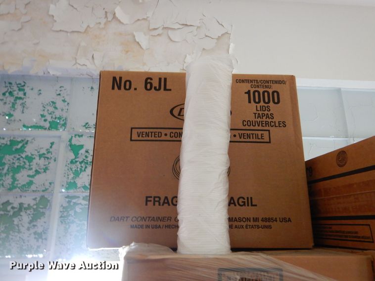 image for item LS9254 Dart  plastic lids