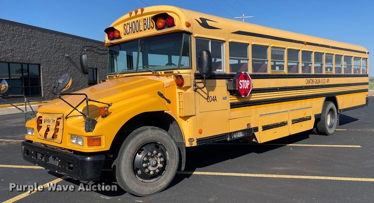 image for item LS9315 2004 Blue Bird Vision  school bus
