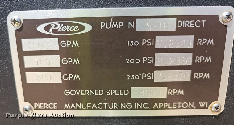 image for item LW9695 1977 Ford F900  pumper fire truck