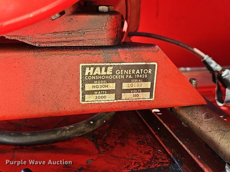 image for item LW9695 1977 Ford F900  pumper fire truck