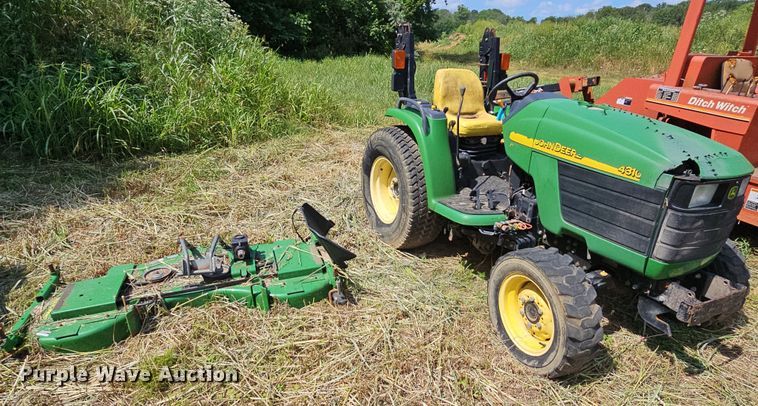 image for item LW9721 2002 John Deere 4310  MFWD tractor