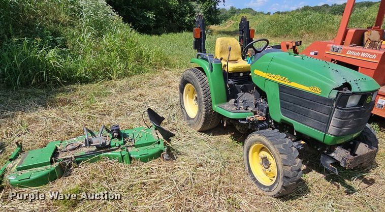 image for item LW9721 2002 John Deere 4310  MFWD tractor