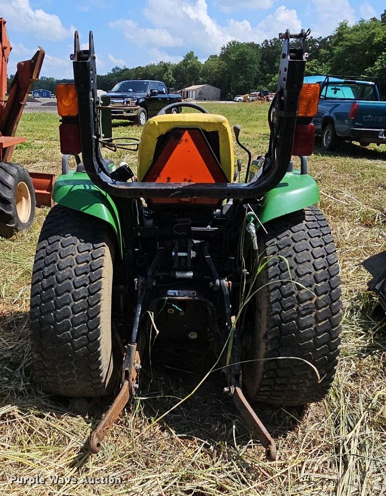 image for item LW9721 2002 John Deere 4310  MFWD tractor