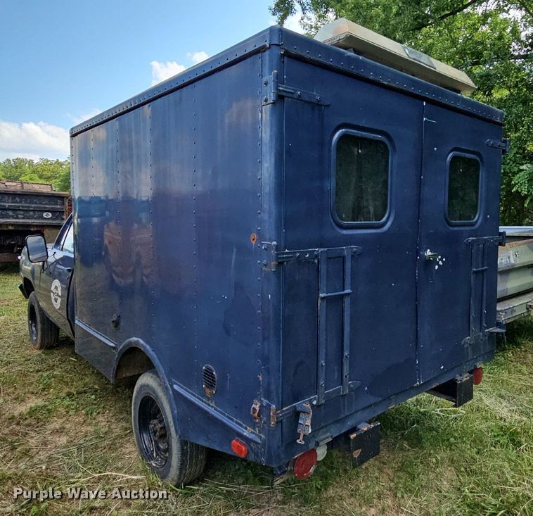 image for item LW9725 1977 Dodge W20  utility bed pickup truck