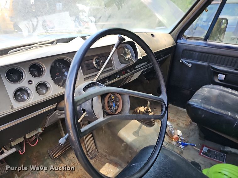 image for item LW9725 1977 Dodge W20  utility bed pickup truck