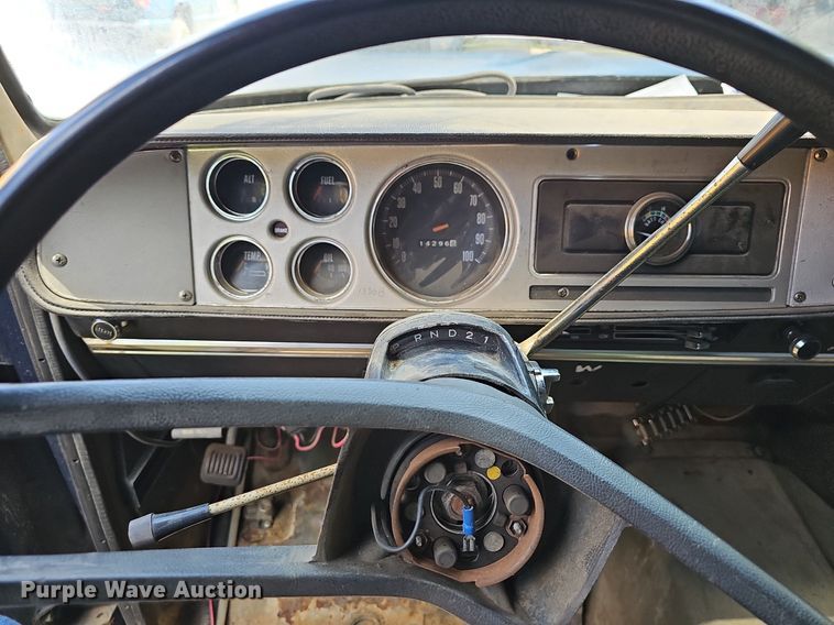 image for item LW9725 1977 Dodge W20  utility bed pickup truck