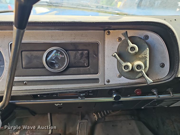 image for item LW9725 1977 Dodge W20  utility bed pickup truck