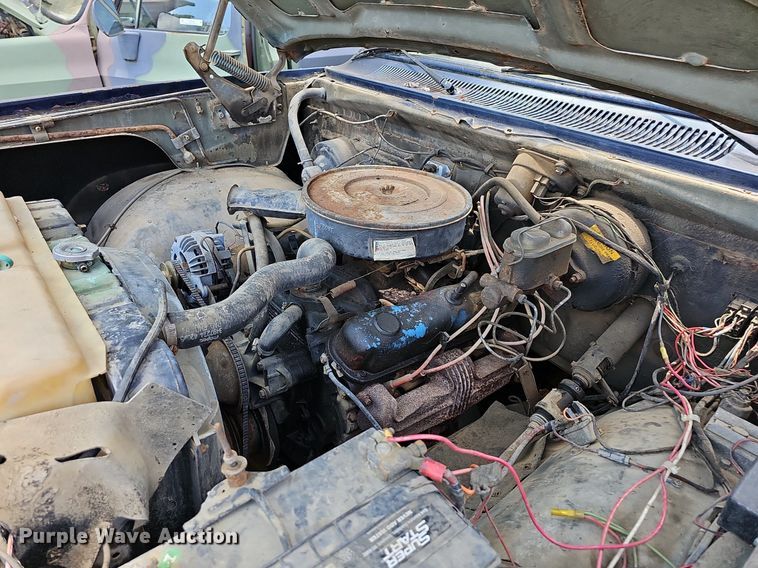 image for item LW9725 1977 Dodge W20  utility bed pickup truck