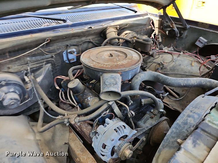 image for item LW9725 1977 Dodge W20  utility bed pickup truck