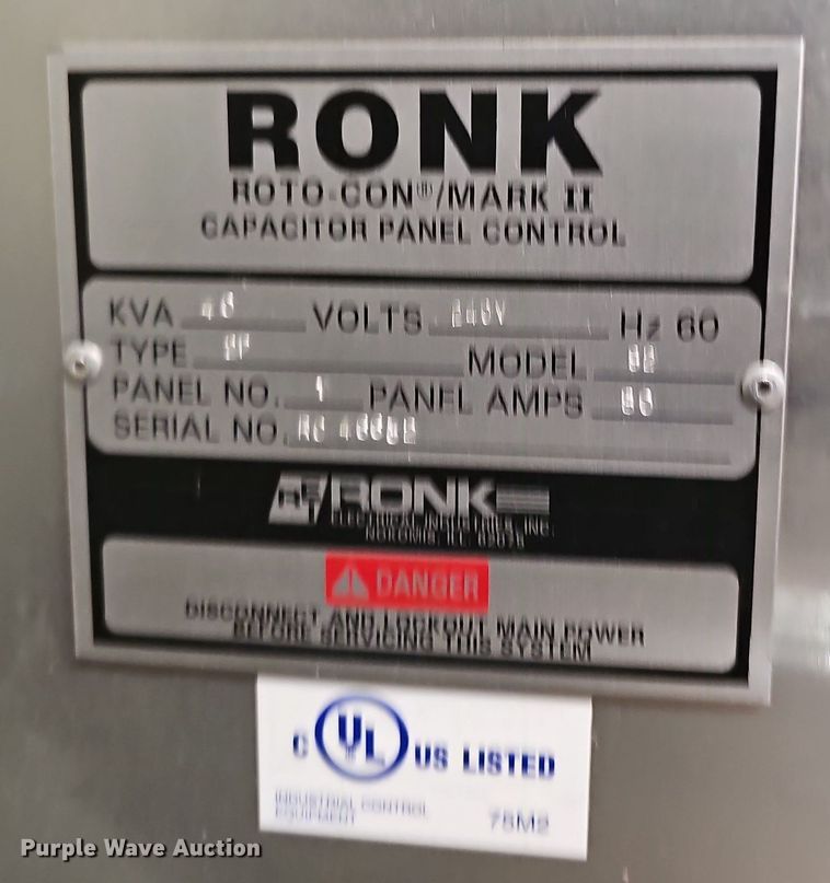 image for item LW9731 Ronk Roto-Con Mark II  rotary transformer