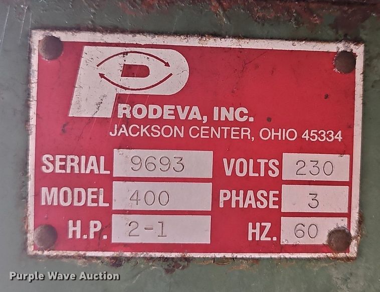 image for item LW9732 Prodeva Inc 400  plastic shredder