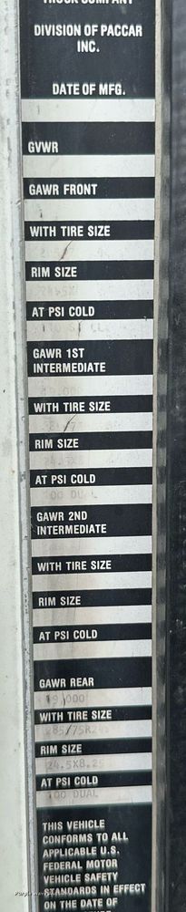 image for item MB9633 1988 Kenworth T660  semi truck