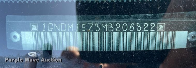 image for item ME9891 1991 Chevrolet Astro  van