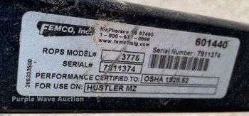 image for item ME9897 (2) Hustler Super Z ZTR lawn mowers