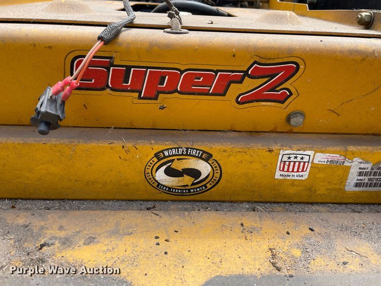 image for item ME9897 (2) Hustler Super Z ZTR lawn mowers