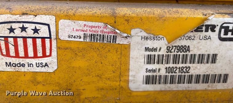 image for item ME9897 (2) Hustler Super Z ZTR lawn mowers