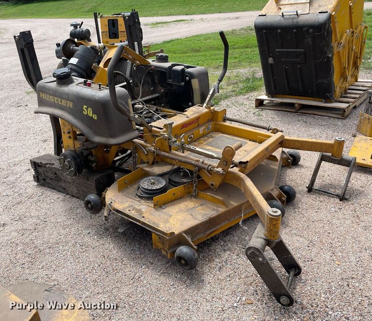 image for item ME9897 (2) Hustler Super Z ZTR lawn mowers