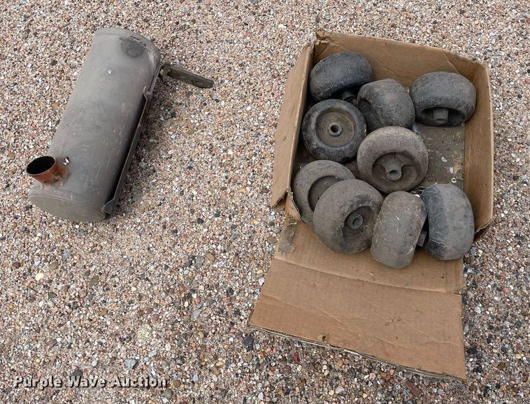 image for item ME9897 (2) Hustler Super Z ZTR lawn mowers