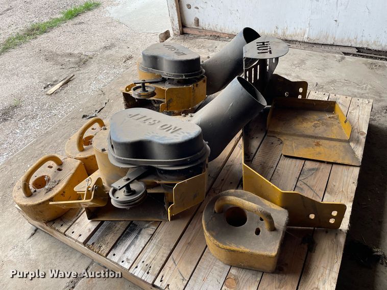 image for item ME9897 (2) Hustler Super Z ZTR lawn mowers