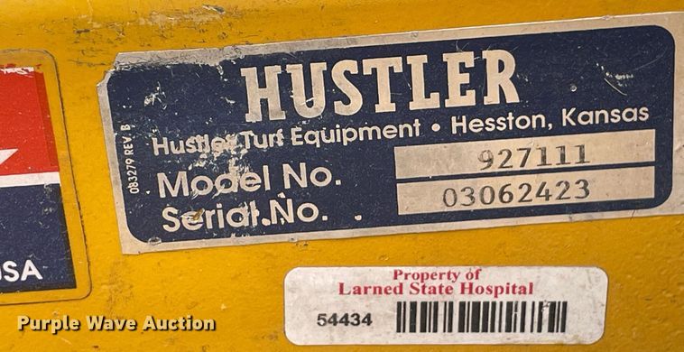 image for item ME9898 Hustler Z  ZTR lawn mower