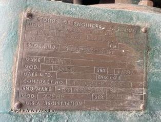 image for item ME9900 Barnes 1500G  trash pump