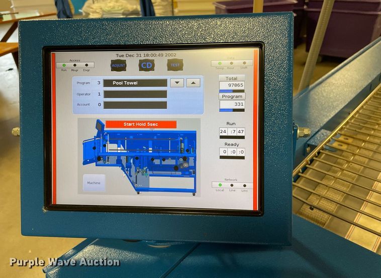 image for item ME9902 Chicago Dryer Company Air Chicago XL  laundry folder