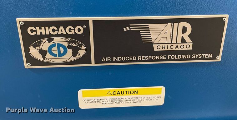 image for item ME9902 Chicago Dryer Company Air Chicago XL  laundry folder