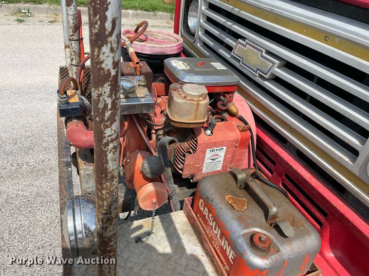 image for item ME9941 1976 Chevrolet C60  tanker fire truck