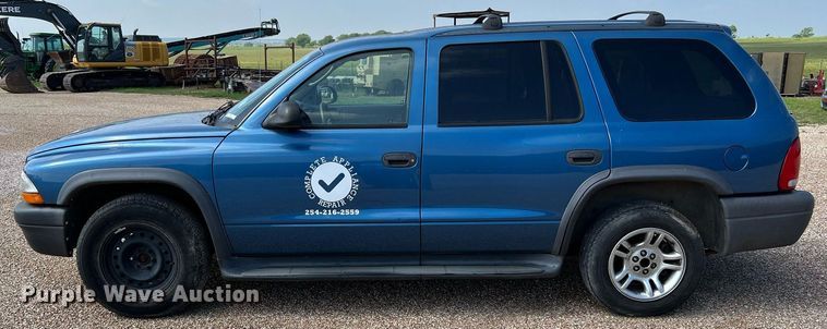 image for item MF9949 2003 Dodge Durango  SUV