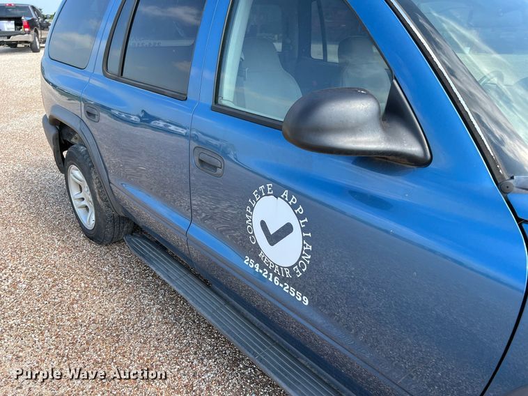 image for item MF9949 2003 Dodge Durango  SUV