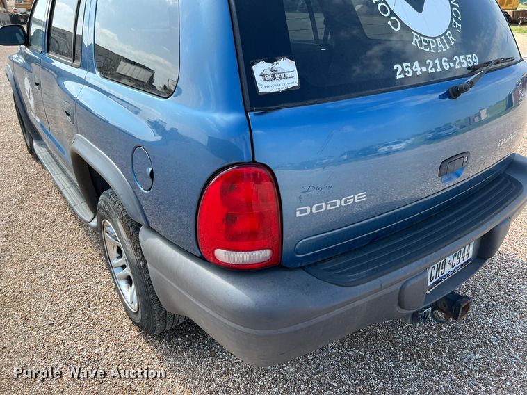 image for item MF9949 2003 Dodge Durango  SUV