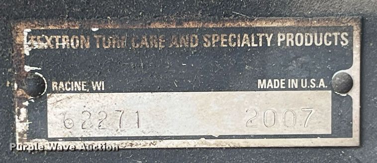 image for item MG9326 2007 Jacobsen Greens King IV Plus  triplex greens roller