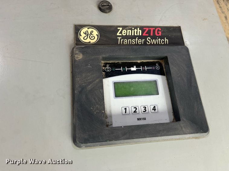 image for item MG9334 Zenith ZTG000A00040F  transfer switch