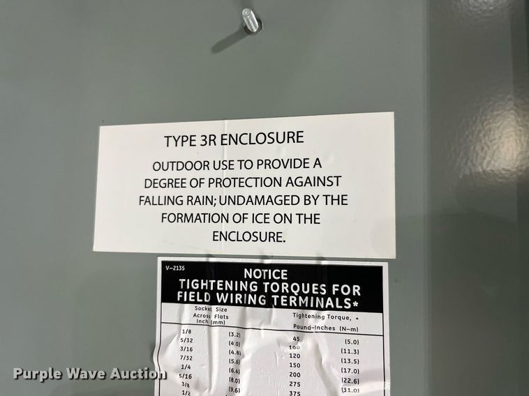 image for item MG9334 Zenith ZTG000A00040F  transfer switch