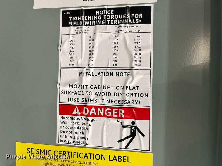 image for item MG9334 Zenith ZTG000A00040F  transfer switch