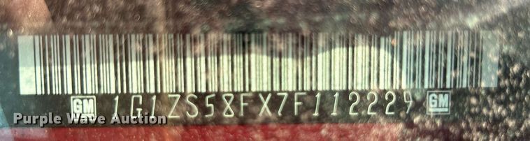 image for item MG9957 2007 Chevrolet Malibu