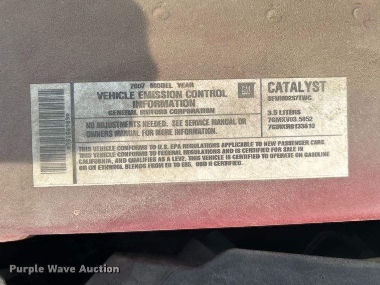 image for item MG9958 2007 Chevrolet Impala