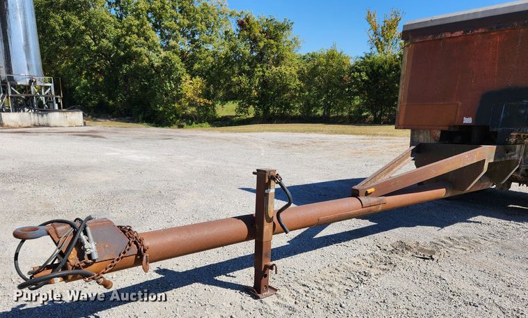 image for item MK9405 2018 Shop built  end dump pup trailer