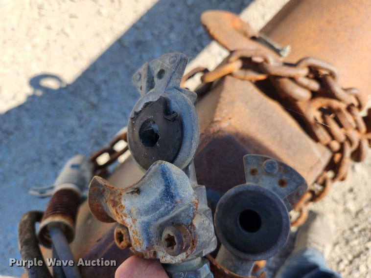 image for item MK9405 2018 Shop built  end dump pup trailer